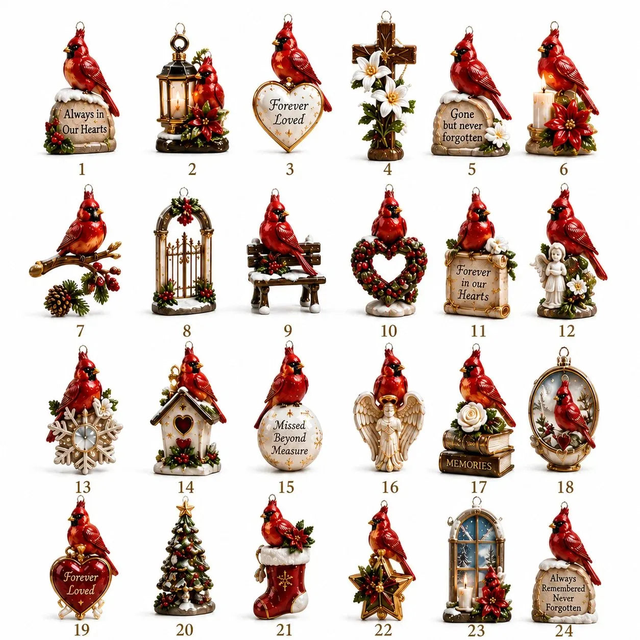 ✨24-Day Christmas Countdown Advent Calendar – Moments to Remember