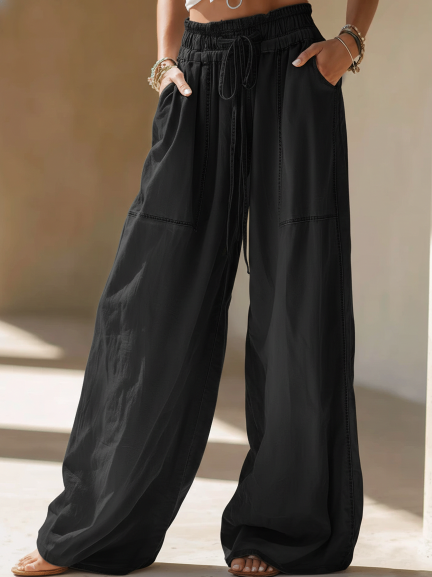 Cozy Breathable Loose-fitting Jeans