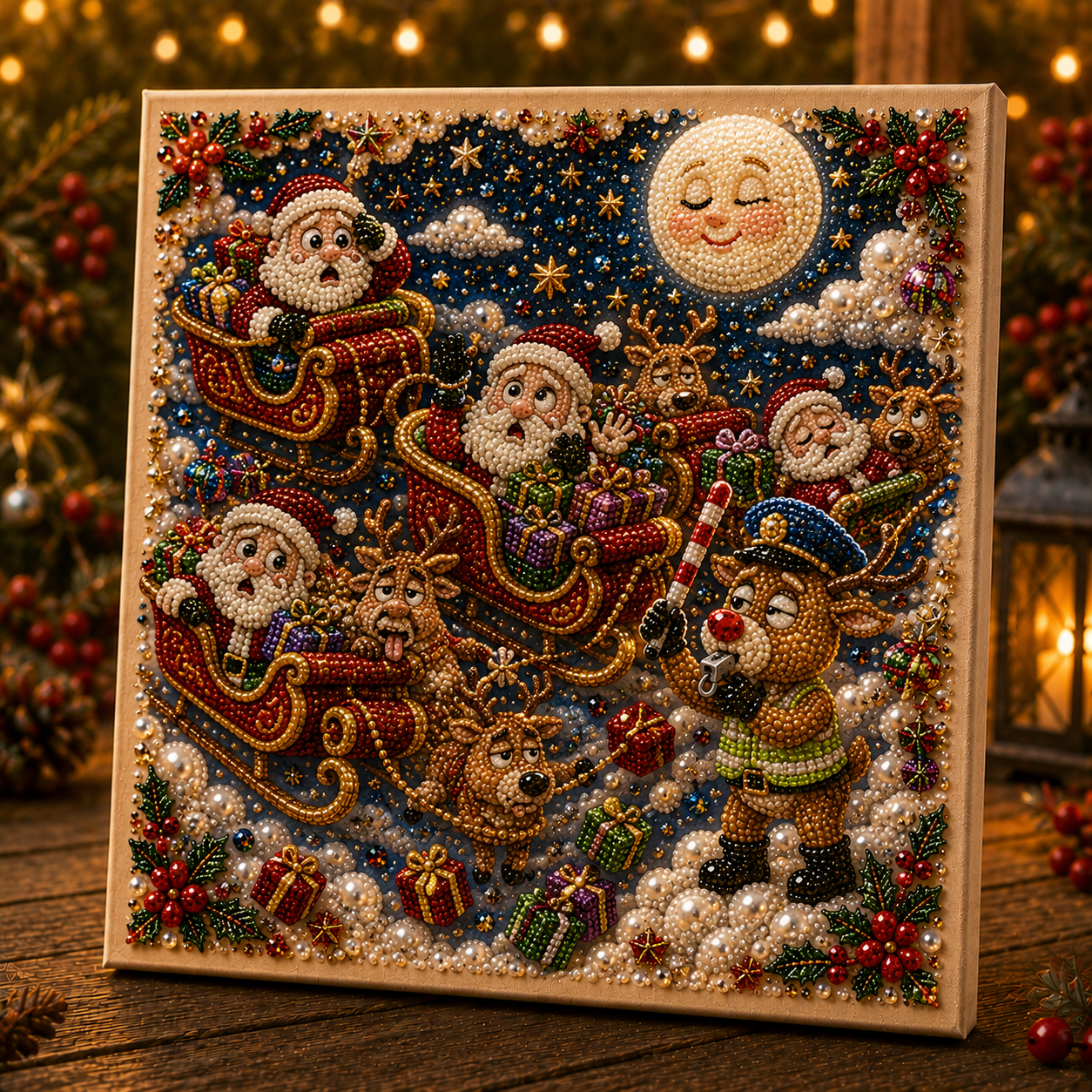 ๐ Absurd Christmas Moments Pearl Art Kit