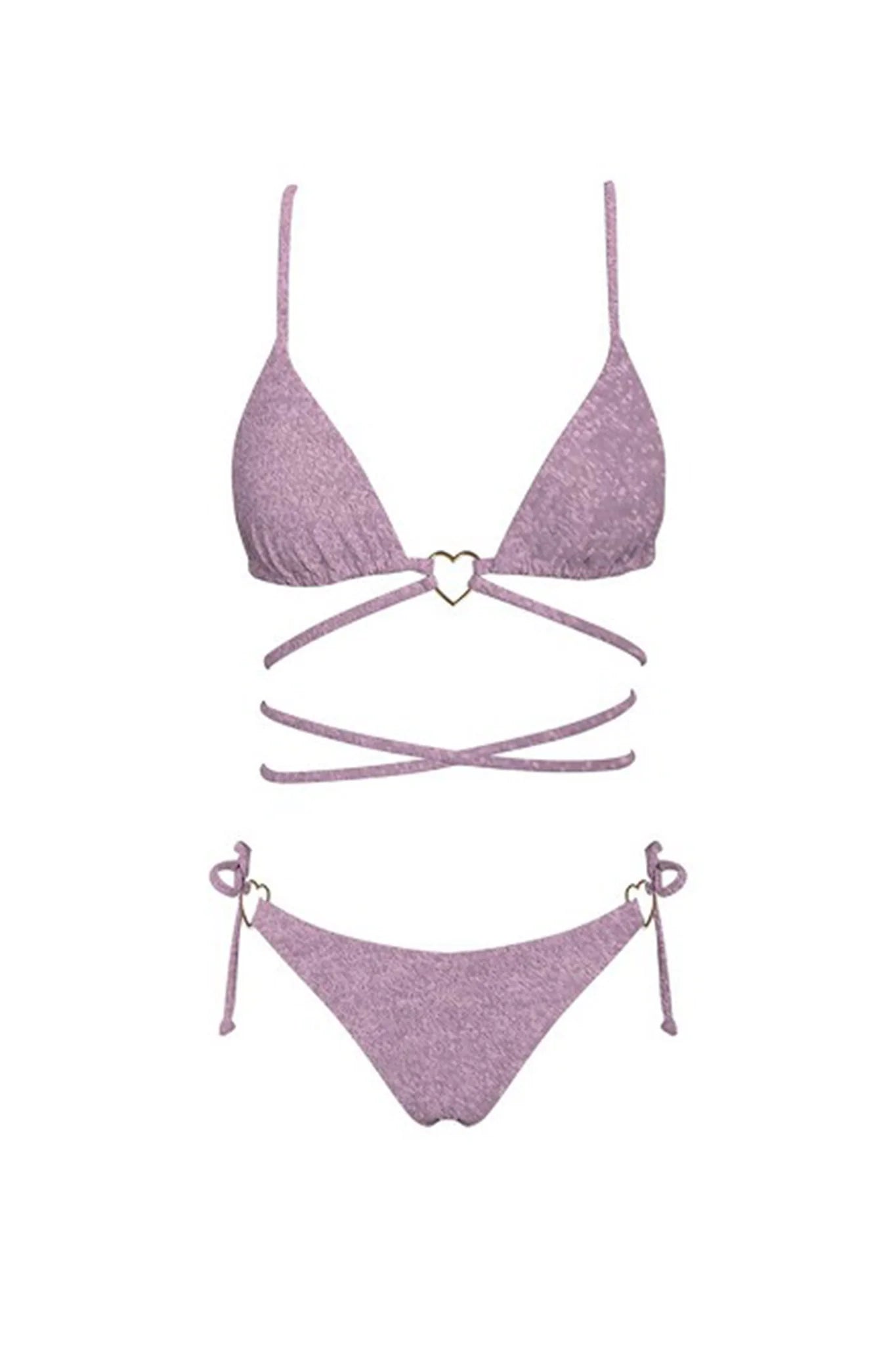 Summer Love Bikini Bottom Rose Shimmer