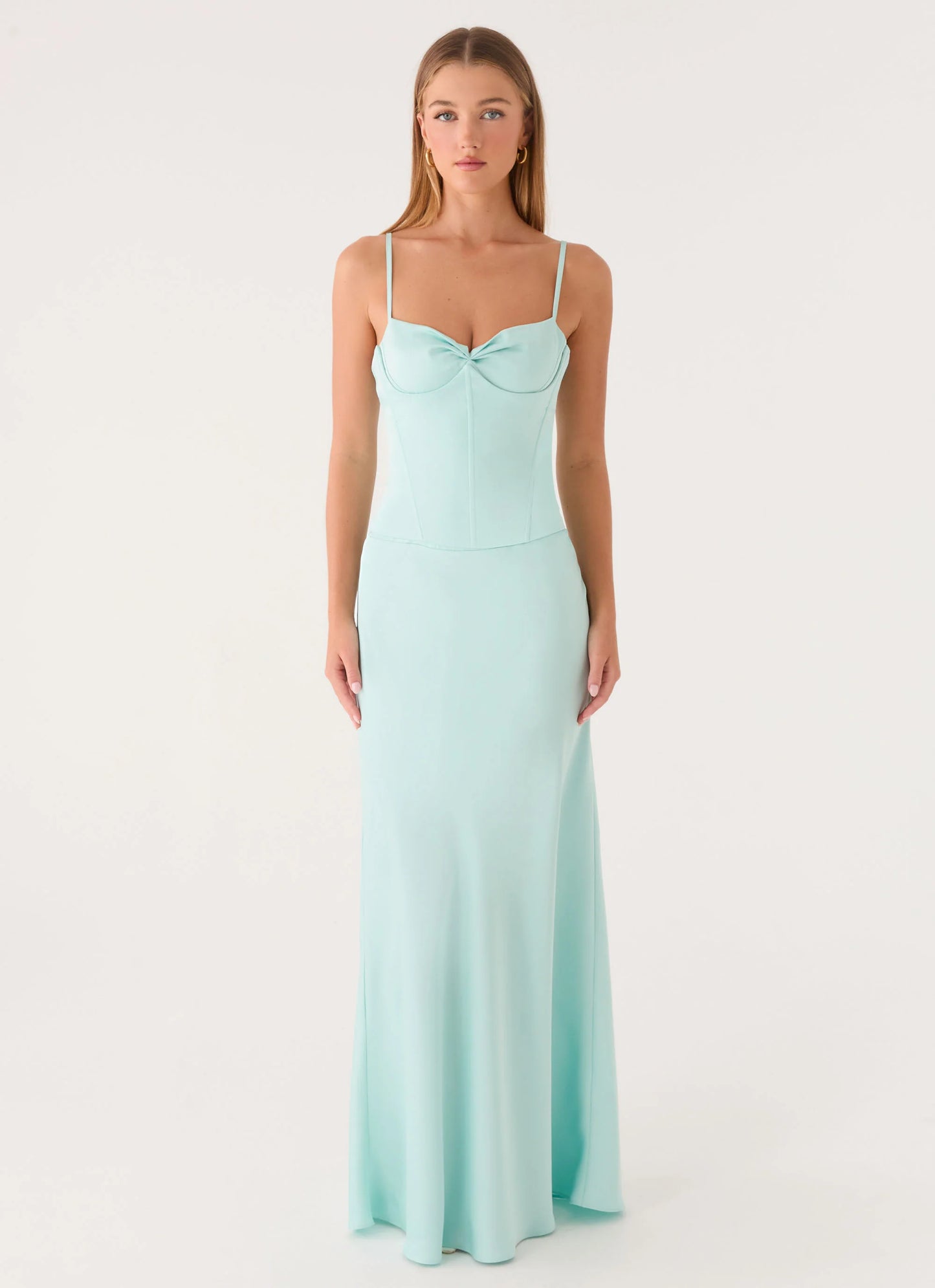 Merritt Maxi Dress - Aqua