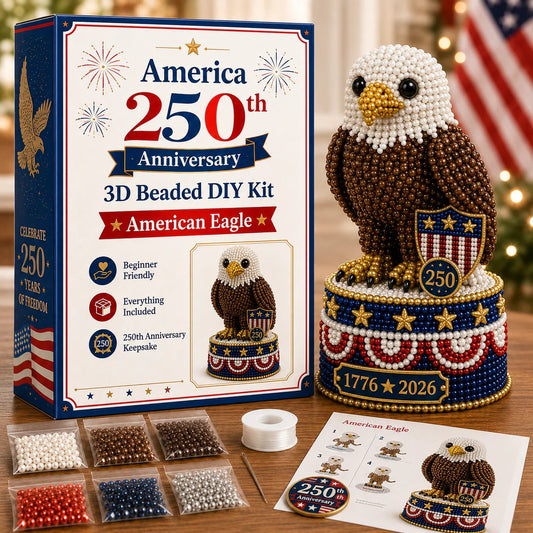 π₯LAST DAY 50% OFF - America 250th Anniversary 3D Beaded DIY Kit