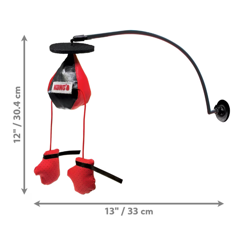 🐱Keeps indoor cats active🥊Mini Cat Punching Bag