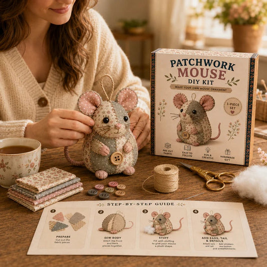 π§΅DIY Patchwork Animal Kit β Create Your Own Adorable Animals