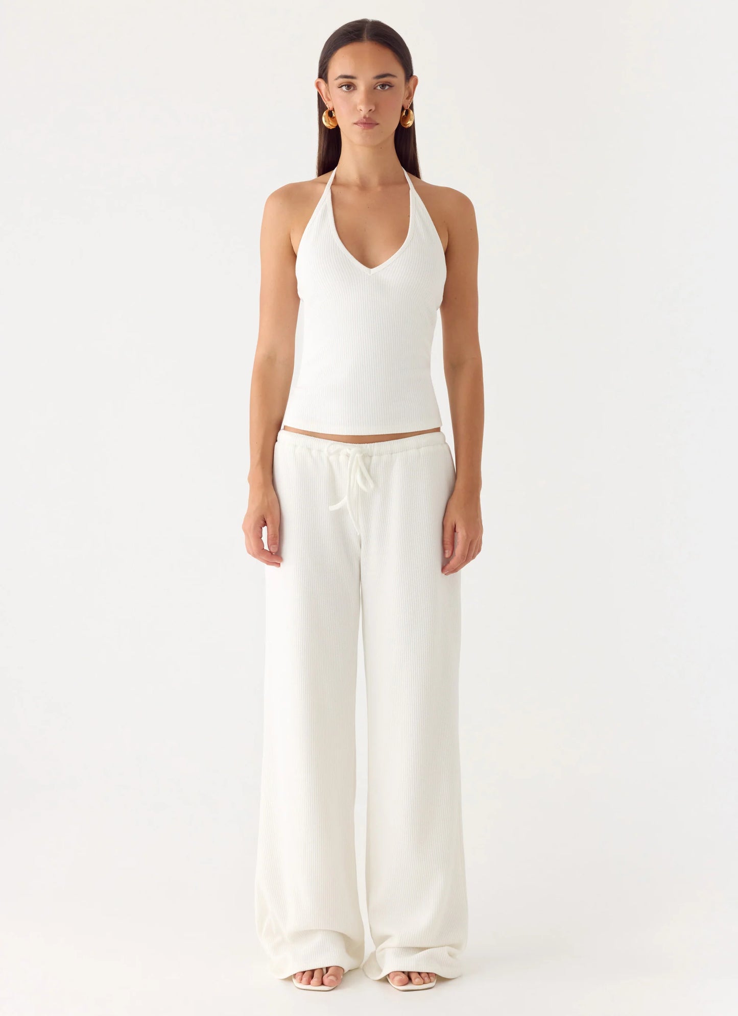 Henry Low Rise Pant - Ivory