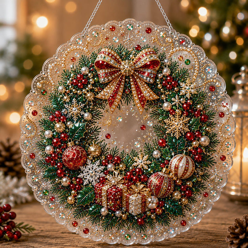 🎄Christmas Diamond Art Hanging Ornament Kit