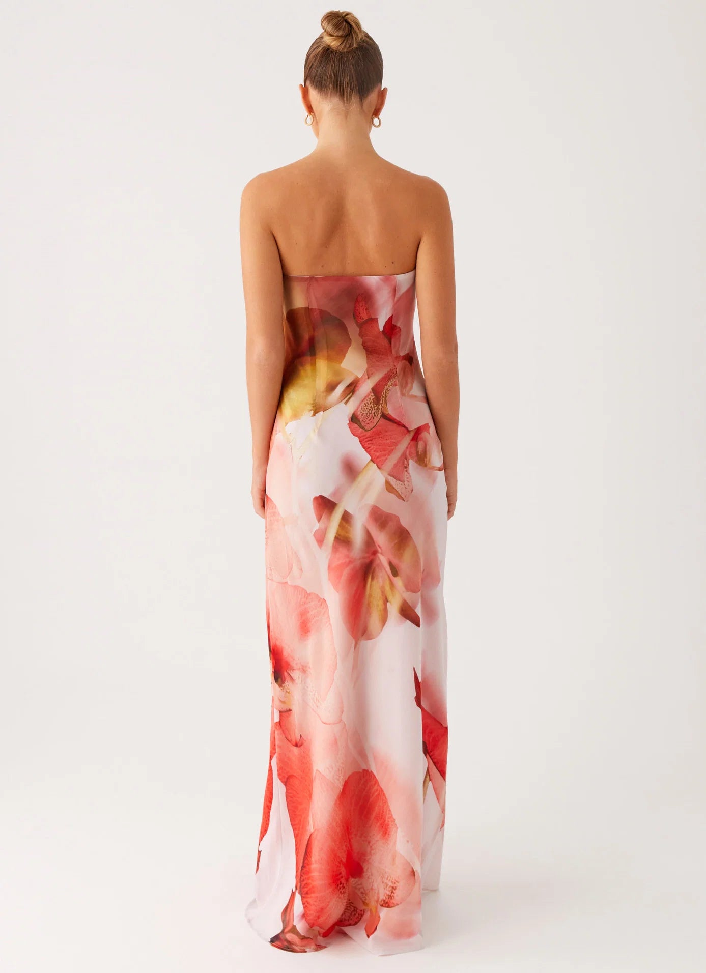 Kunis Maxi Dress - Peach Rose