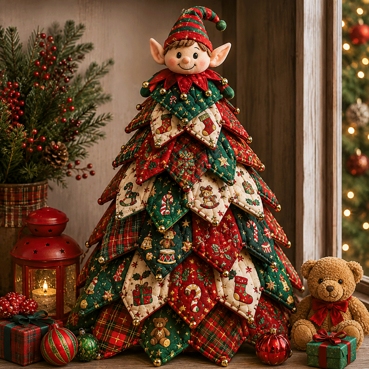 DIY Quilted Christmas Tree Kit