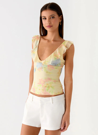 Milena Cami Top - Spring Meadow