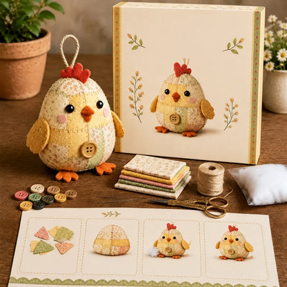 🧵DIY Patchwork Animal Kit – Create Your Own Adorable Animals