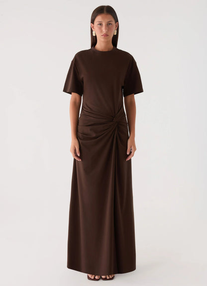 Celyse Maxi Dress - Chocolate