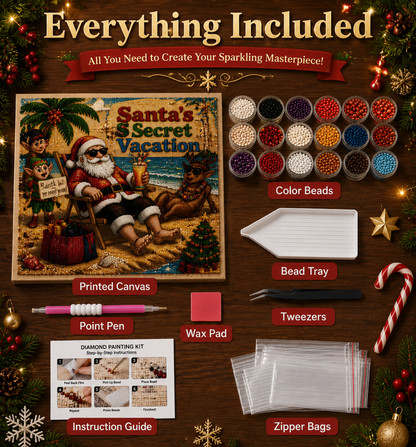 🎄 Christmas Secret Collection ✨ Magical Holiday Diamond Painting Art Kit