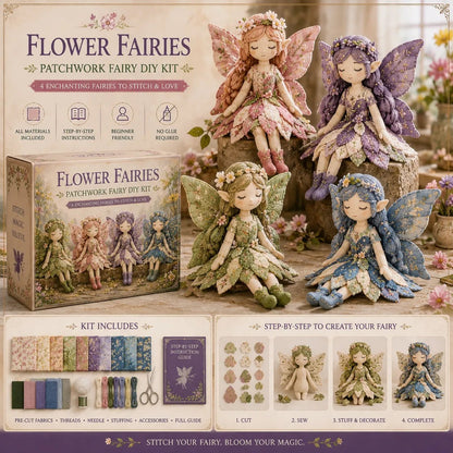 🧵🎁Fairy Patchwork DIY Collection