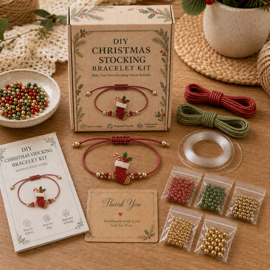 DIY Christmas Beaded Bracelet Collection™ – Handmade Holiday Bracelet Kits