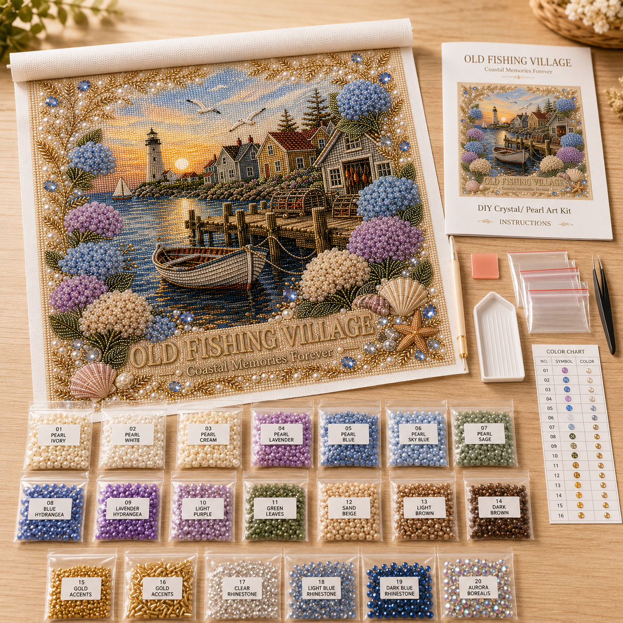 ✨ Pearl Art DIY Kit – American Memories Collection