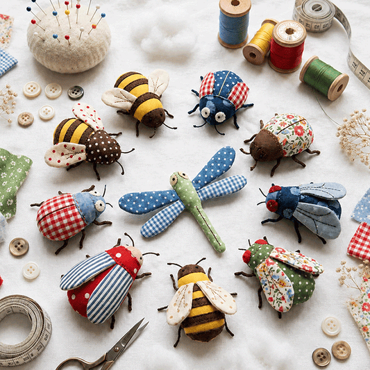 🐝 Insect Patchwork Sewing Kit