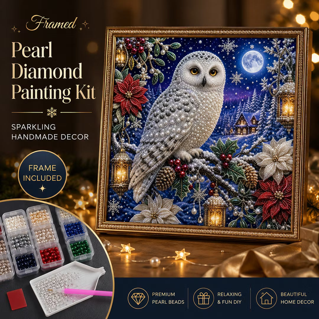 DIY Framed Christmas Pearl Art Kit