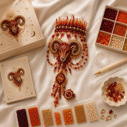 🔥 49% OFF – Zodiac DIY Beaded Hand Bracelet Kit – Create Your Celestial Wearable Art