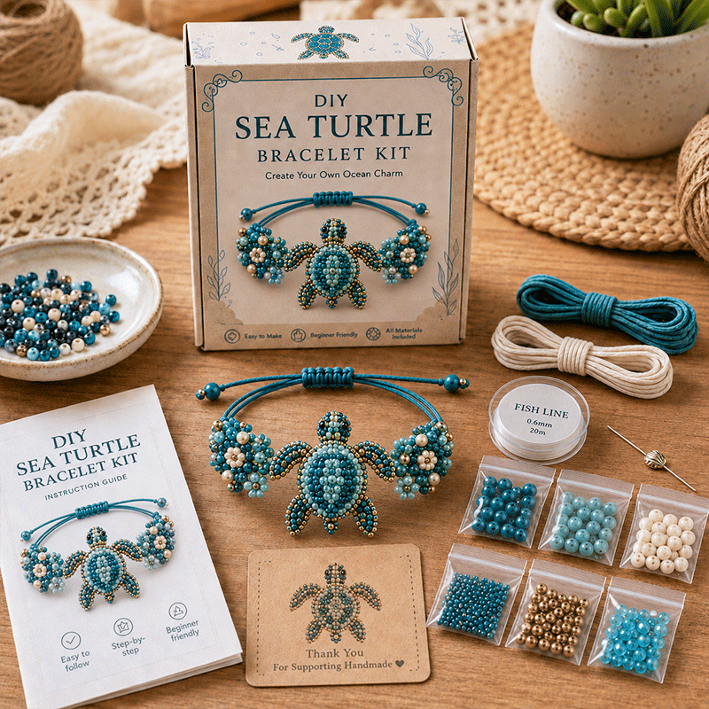 DIY Christmas Beaded Bracelet Collection™ – Handmade Holiday Bracelet Kits