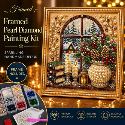 DIY Framed Christmas Pearl Art Kit