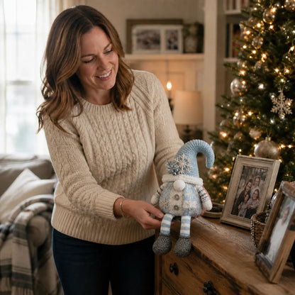 🎄Beginner-Friendly DIY Quilted Christmas Gnome Shelf Sitter Kit | Complete Kit with Coordinated Fabrics, Filling & Step-by-Step Guide Included 💕