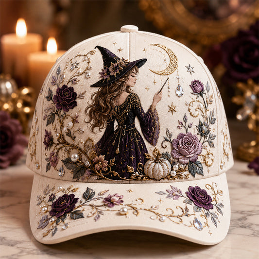 🔥 Last Day 49% OFF – 🧙‍♀️✨ 3D Halloween Embroidery Cap