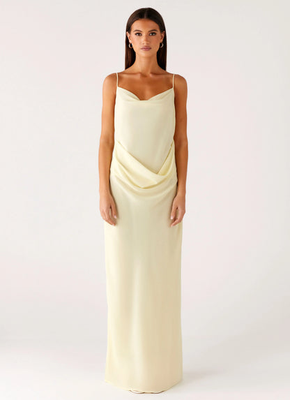 Oliana Maxi Dress - Yellow