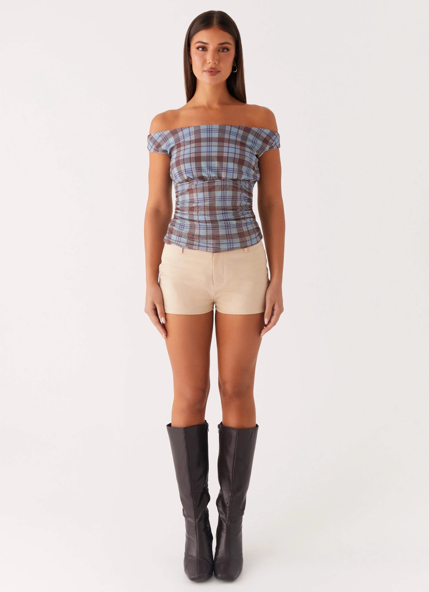Zahli Off Shoulder Top - Shoreline Check