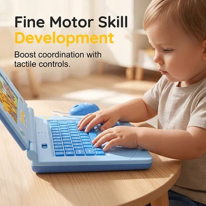 💻🌈 Interactive Simulation Toy Laptop – Learning Through Play Starts Here!
