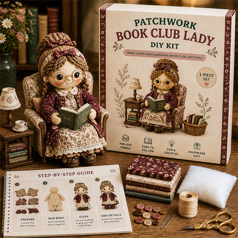 🌸Patchwork DIY Doll Kits – Handmade Fun & Creativity