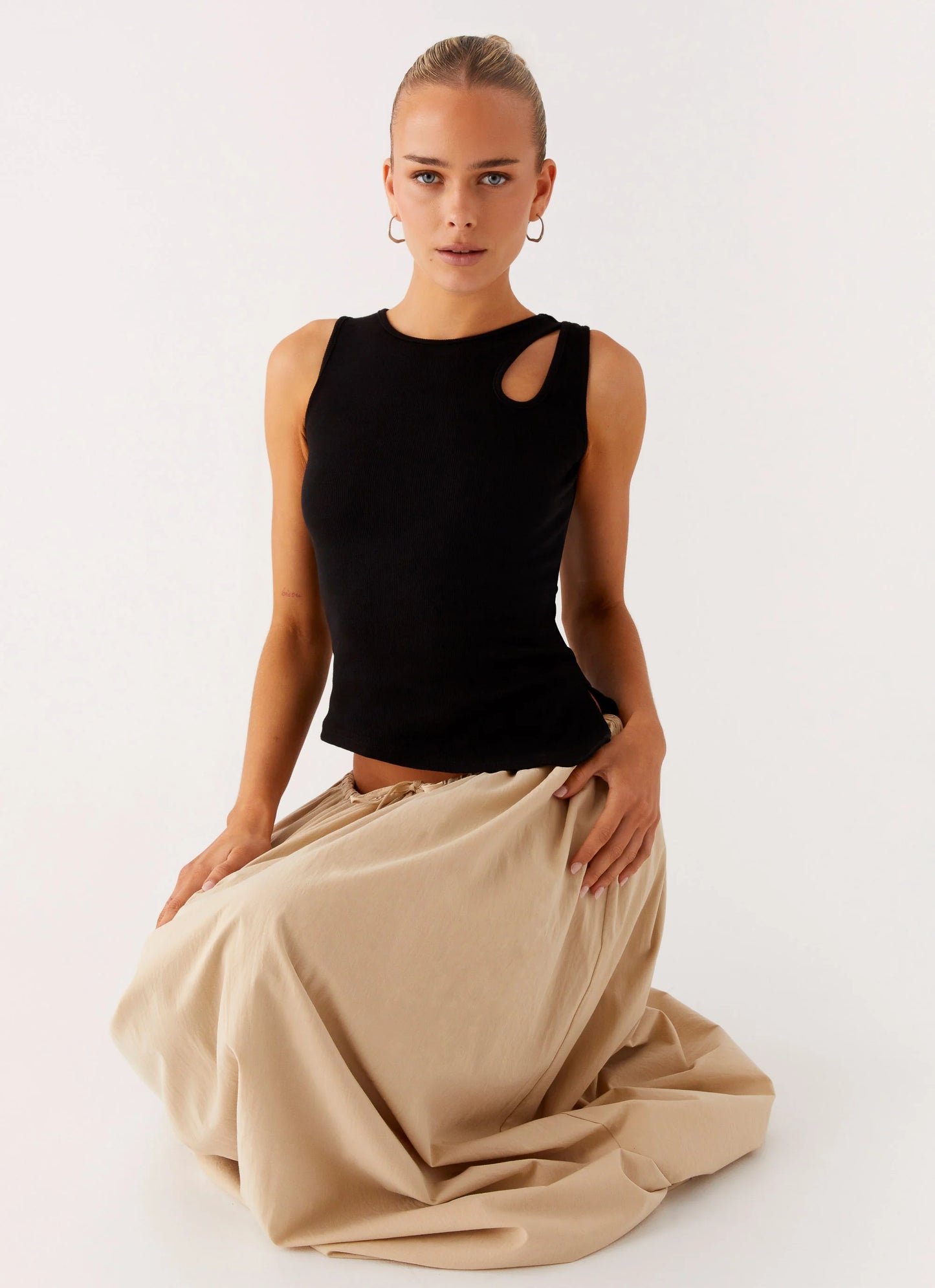 Zayne Tank Top - Black