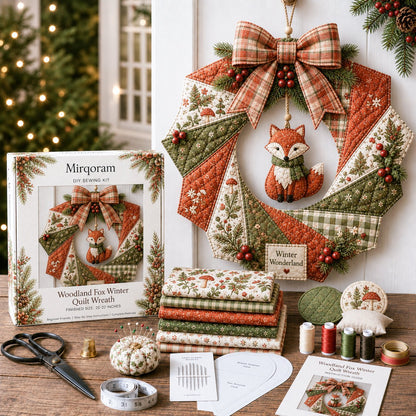 🎄Christmas Fabric Wreath DIY Kit – A Keepsake You’ll Hang with Pride Year After Year💫