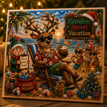 🎄 Christmas Secret Collection ✨ Magical Holiday Diamond Painting Art Kit