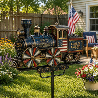 250th Anniversary Liberty Express Train Wind Spinner