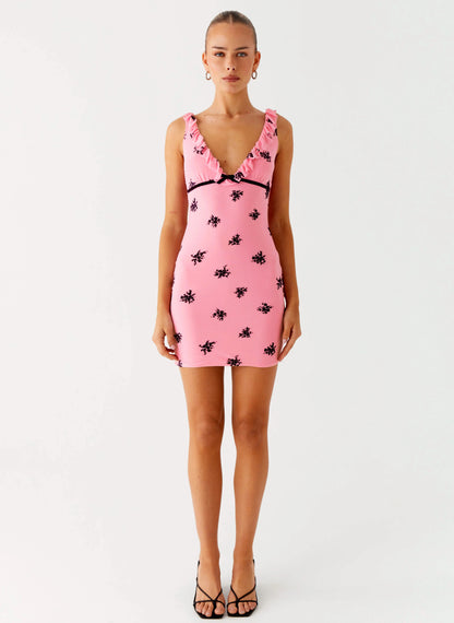 Milena Cami Mini Dress - Pink