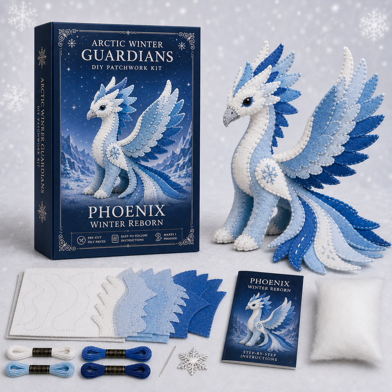 Arctic Winter Guardians DIY Patchwork Kit