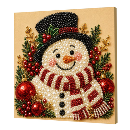 🎄Beginner-Friendly & Calming-💎DIY Holiday Pearl Painting Kit With Frame