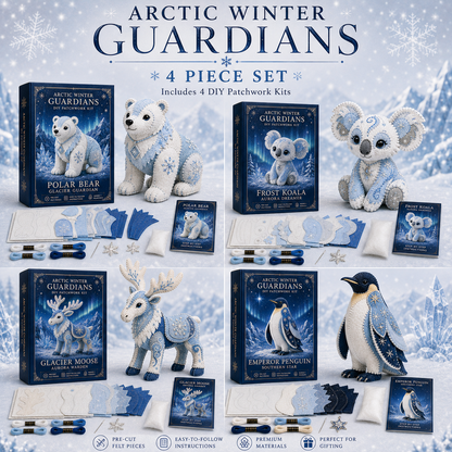 Arctic Winter Guardians DIY Patchwork Kit