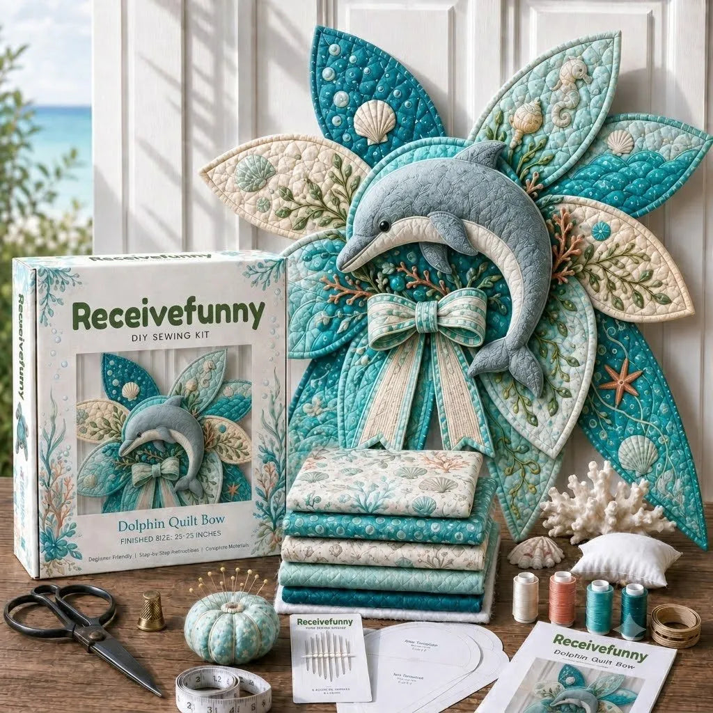 🧵🌊 Turn a few pieces of fabric into a BIG piece of coastal magic! 🐚💙