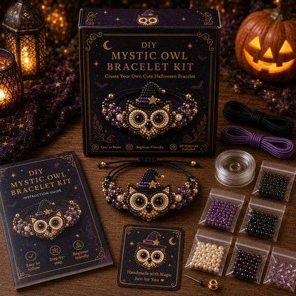 🎃 DIY Halloween Beaded Bracelet Kit