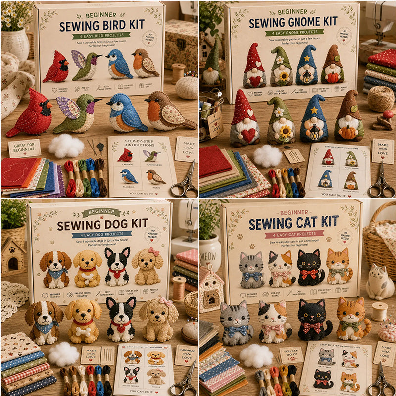🎁A Handmade Gift from the Heart 🧵No Sewing Experience Needed
