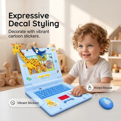 💻🌈 Interactive Simulation Toy Laptop – Learning Through Play Starts Here!