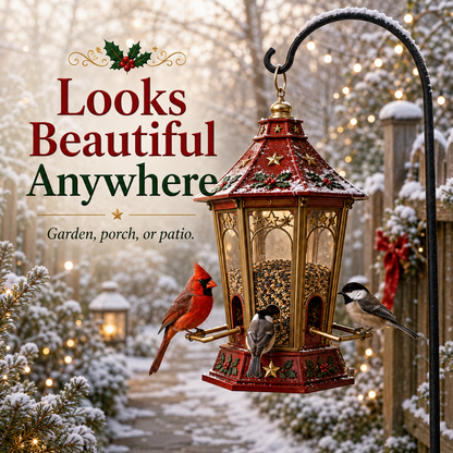 ⛄Christmas Bird Feeder Collection✨ Festive Hanging Garden Feeders for Wild Birds