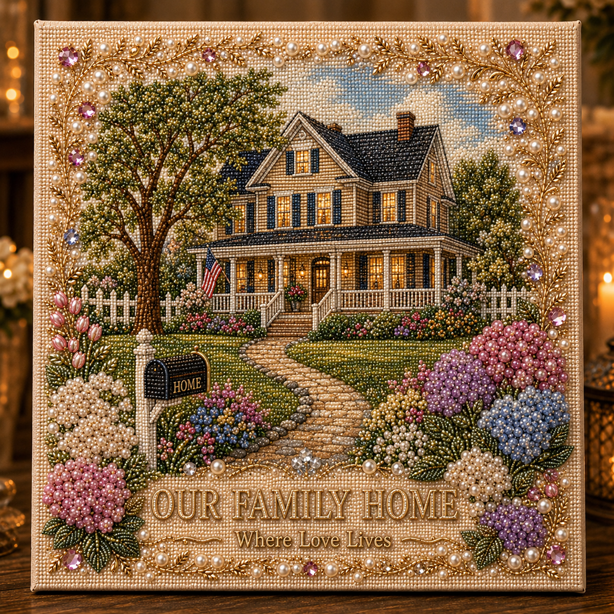 ✨ Pearl Art DIY Kit – American Memories Collection