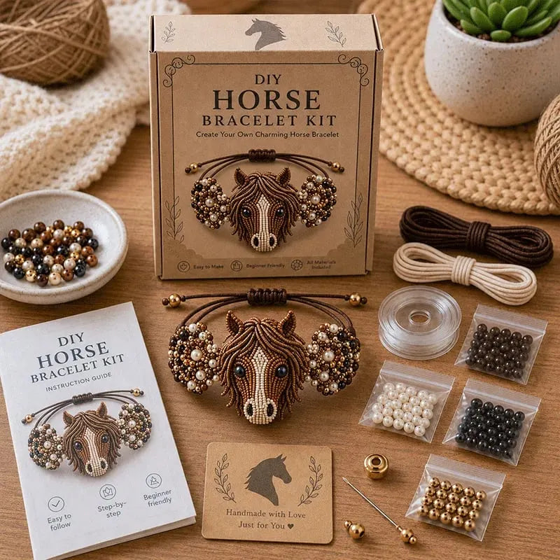 🔥🐙DIY Beaded Bracelet Making Kit