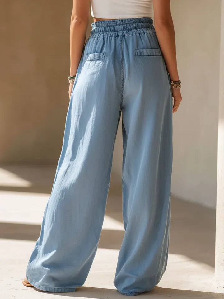 Cozy Breathable Loose-fitting Jeans