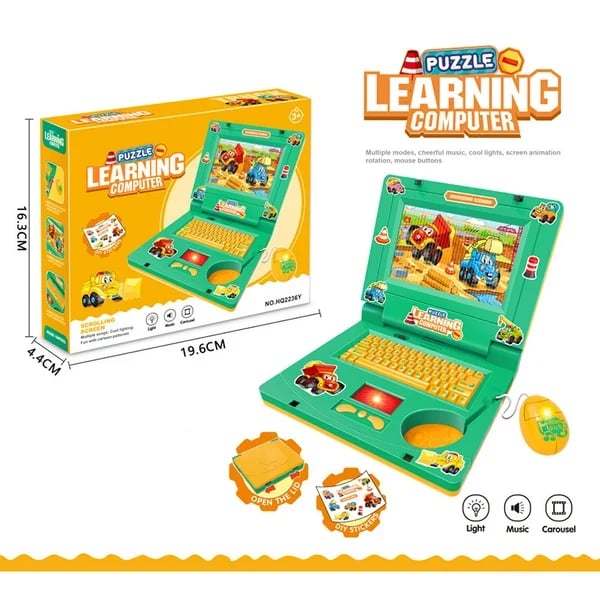 💻🌈 Interactive Simulation Toy Laptop – Learning Through Play Starts Here!