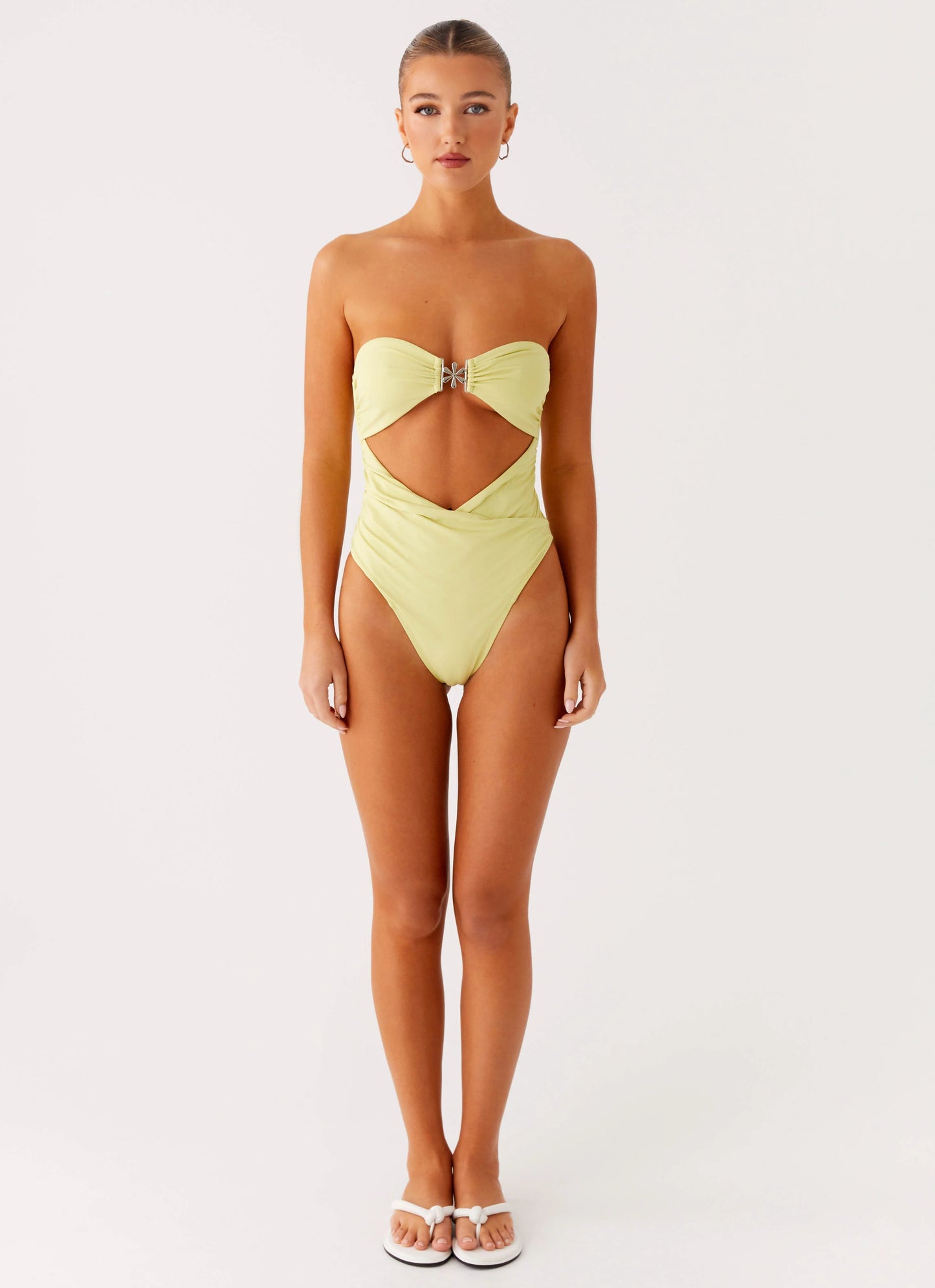 Ocean Tempest One Piece Swimsuit - Lime