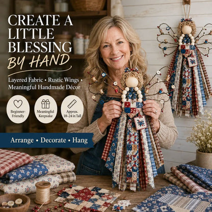 🌸Angel Fabric Hanging DIY Kit