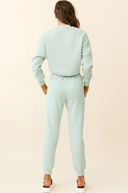 Monterey Elasticated Waist Jogger Pants Green